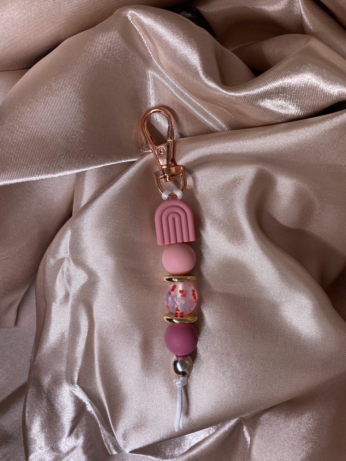 Arch - Blush Rose Keyring