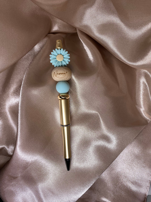 Mini Seaglass ‘Nanna’ Daisy Pen