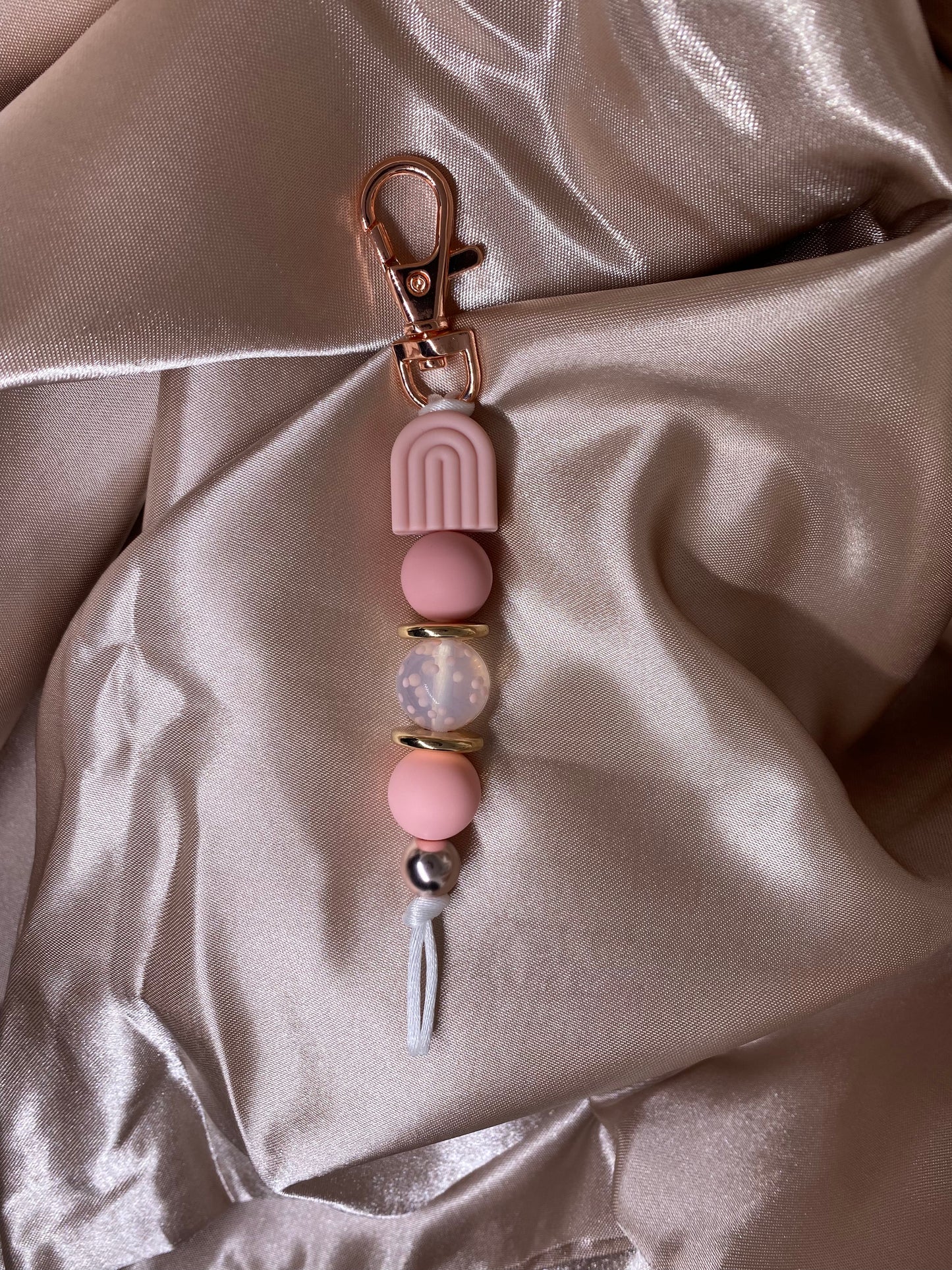 Arch - Dusky Rose Keyring