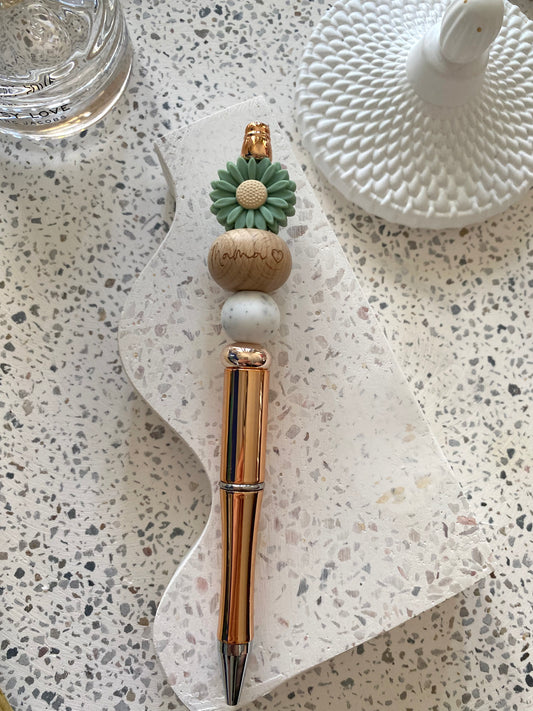 Mini Sage Daisy ‘Mama’ Pen