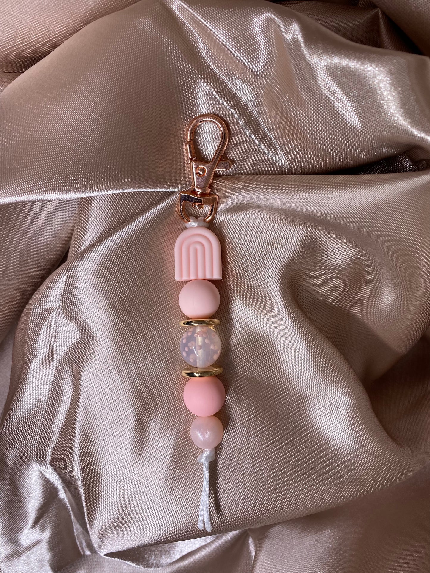 Arch - Baby Pink Keyring