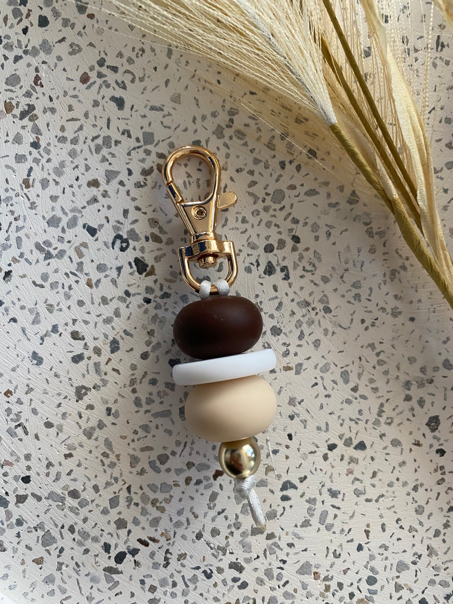 Espresso Abacus Keyring