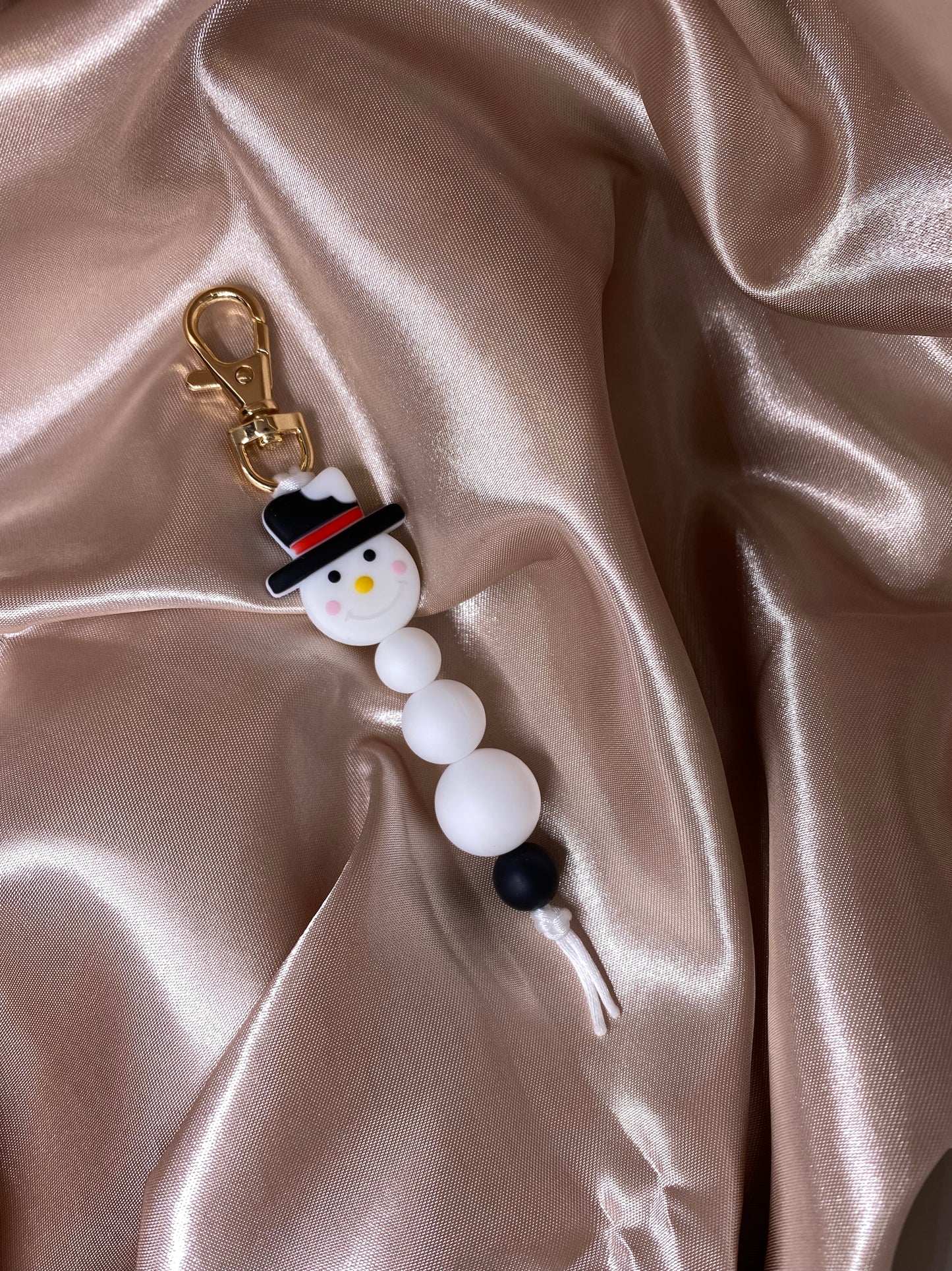 Snowman Keyring