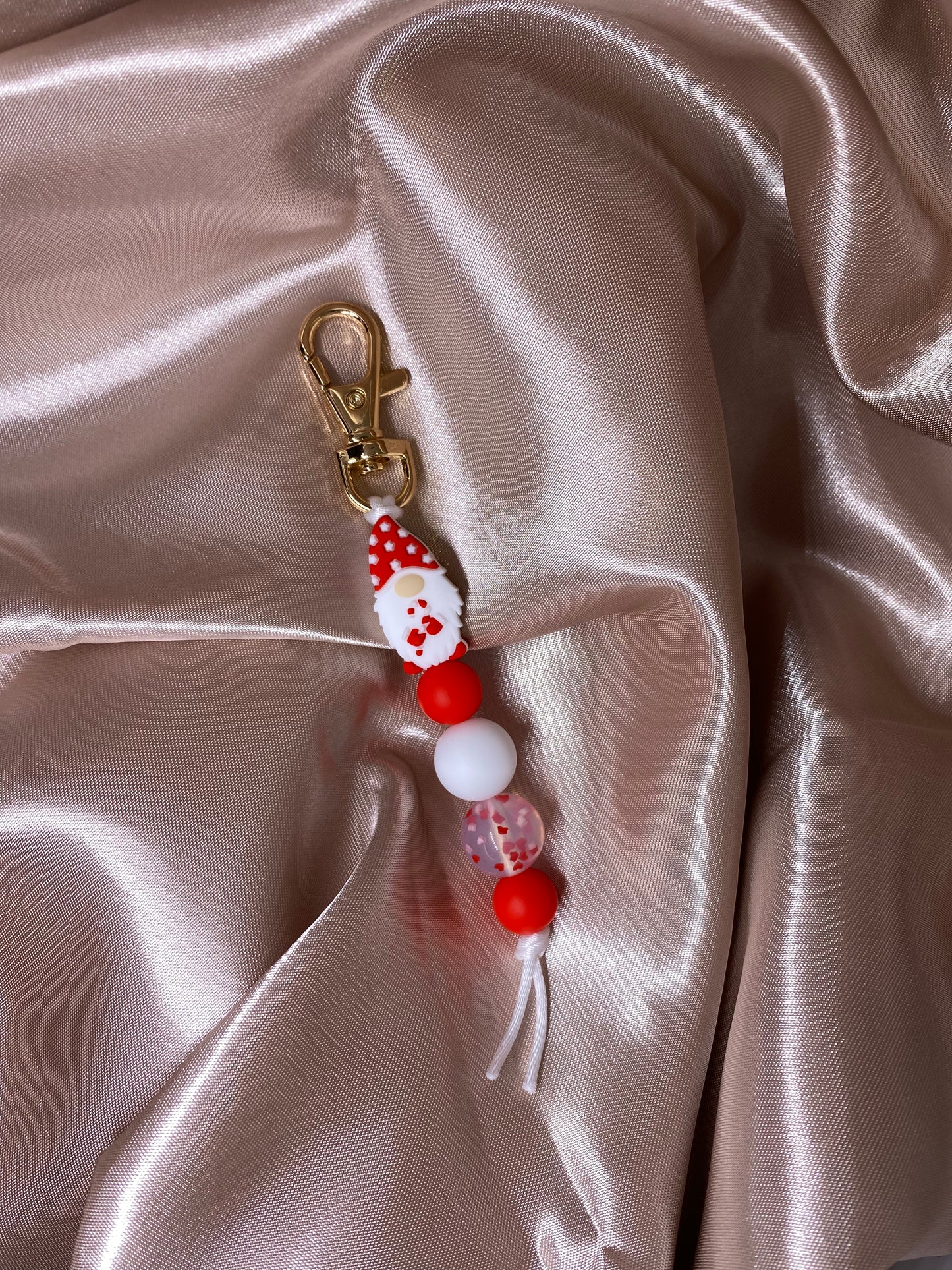 Red Gnome Keyring